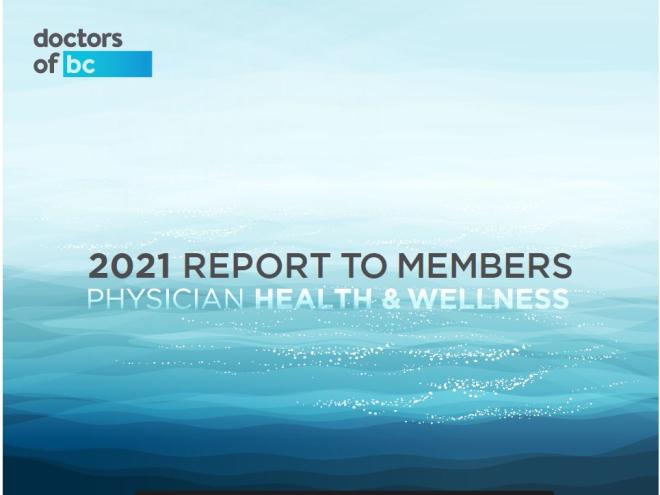2021 Report to members  2021 Report to members
