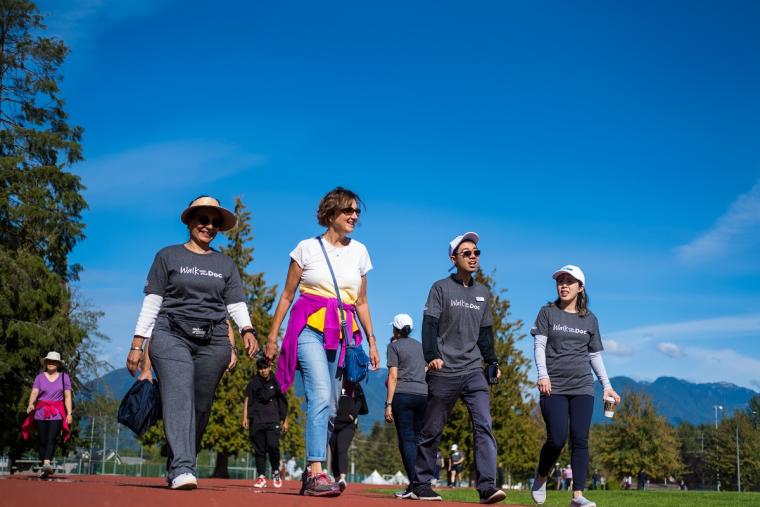 Walk with your Doc in Burnaby 2022